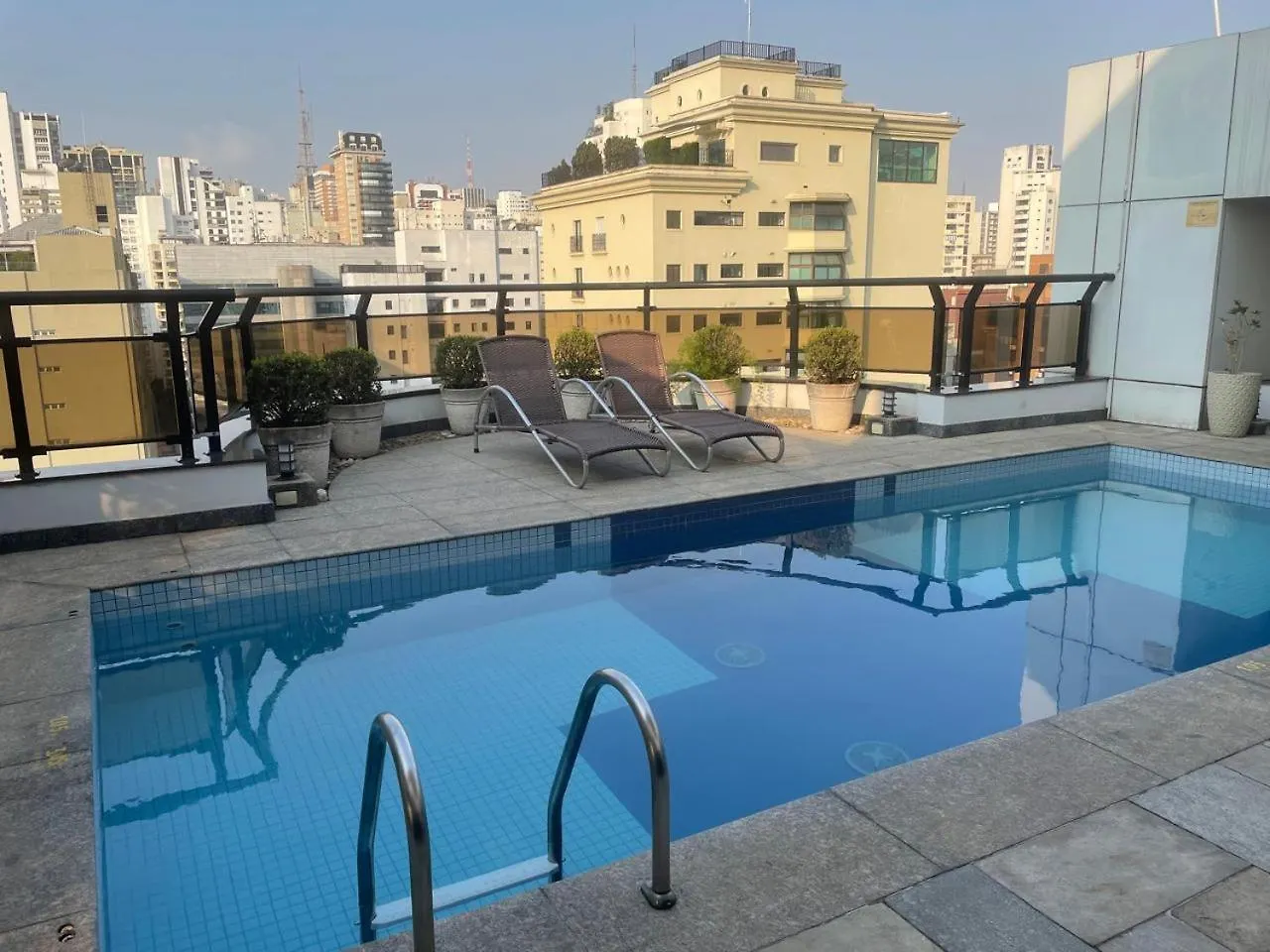 Flat Aconchegante Nos Jardins Com Piscina & Estacionamento Inclusos Aparthotel Sao Paulo 0*,