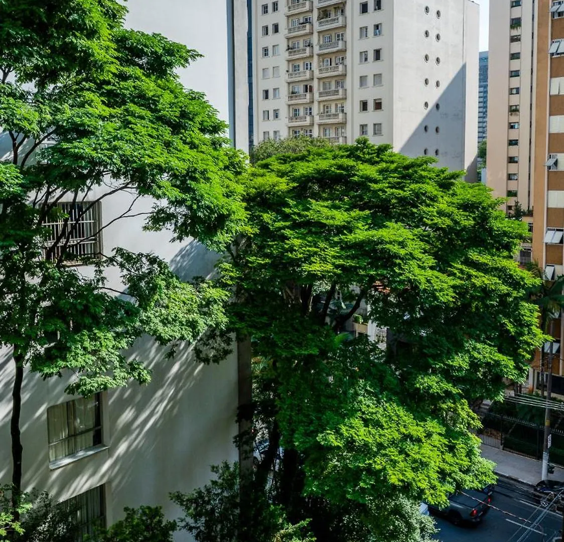 Flat Aconchegante Nos Jardins Com Piscina & Estacionamento Inclusos Aparthotel Sao Paulo 0*,