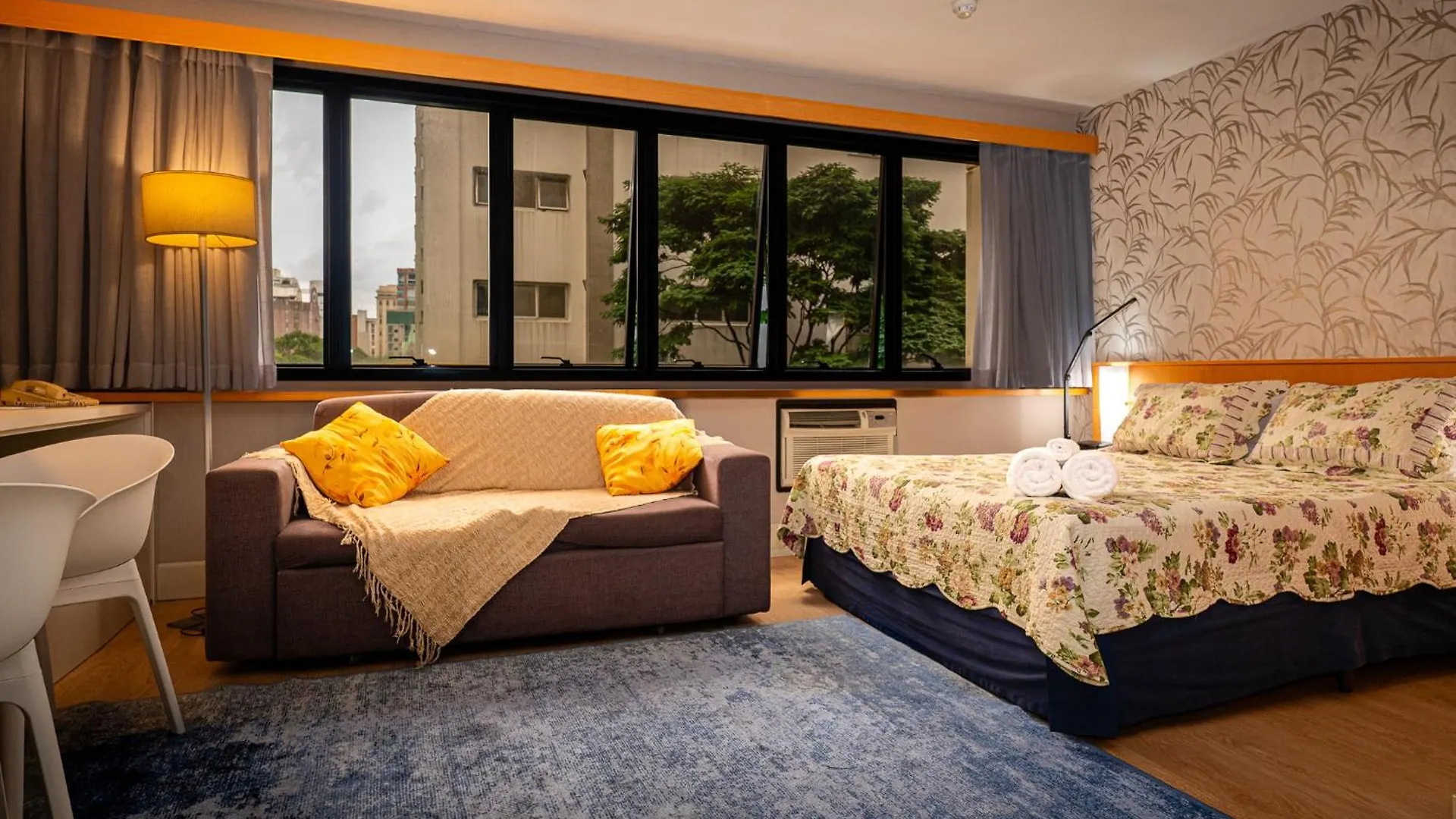 Flat Aconchegante Nos Jardins Com Piscina & Estacionamento Inclusos Aparthotel Sao Paulo