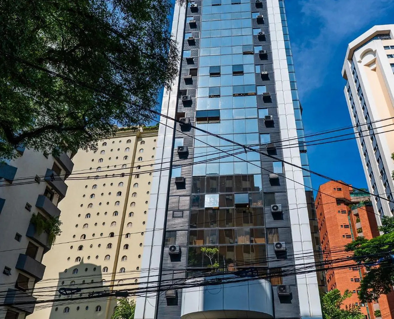 Flat Aconchegante Nos Jardins Com Piscina & Estacionamento Inclusos Aparthotel São Paulo Brasilien